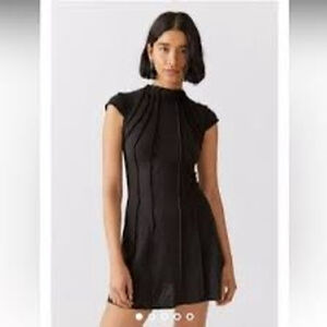 Urban Outfitters Rishe Seamed Mini Dress - Medium